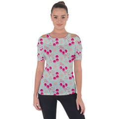 Bubblegum Cherry Short Sleeve Top by snowwhitegirl