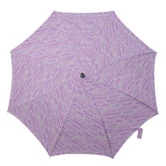 Silly Stripes Lilac Hook Handle Umbrellas (small) by snowwhitegirl