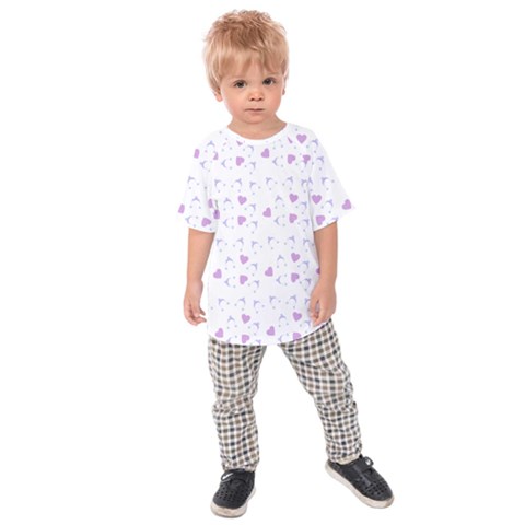 Blue Hats Kids Raglan Tee by snowwhitegirl