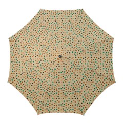 Vintage Hearts Golf Umbrellas by snowwhitegirl