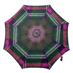 Pink Plaid Flannel Hook Handle Umbrellas (medium) by snowwhitegirl