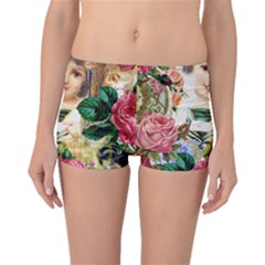 Little Girl Victorian Collage Boyleg Bikini Bottoms by snowwhitegirl