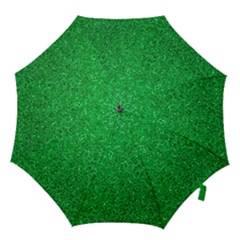 Green Glitter Hook Handle Umbrellas (medium) by snowwhitegirl