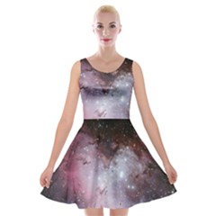Nebula Velvet Skater Dress by snowwhitegirl