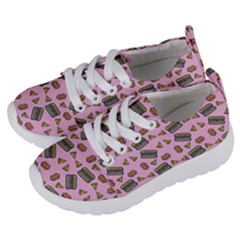 Fast Food Pink Kids  Lightweight Sports Shoes by snowwhitegirl