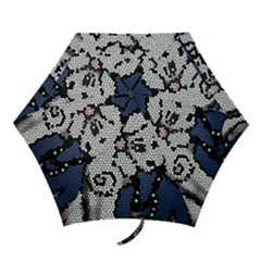 Pixie Girl Stained Glass Mini Folding Umbrellas by snowwhitegirl