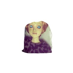 Freckley Boy Drawstring Pouch (xs) by snowwhitegirl