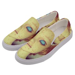 Freckley Boy Men s Canvas Slip Ons by snowwhitegirl