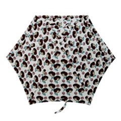 Redhead Girl Pattern Mini Folding Umbrellas by snowwhitegirl