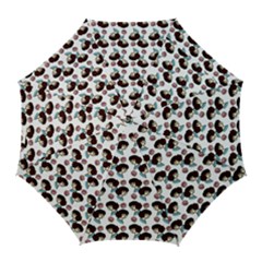 Redhead Girl Pattern Golf Umbrellas by snowwhitegirl