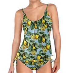 Fruit Branches Blue Tankini Set by snowwhitegirl