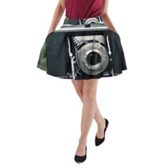 Photo Camera A-line Pocket Skirt by vintage2030