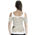Tag Bird Butterfly Sleeve Cutout Tee  View2