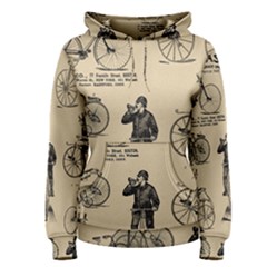 Victorian Bicycles Women s Pullover Hoodie by vintage2030