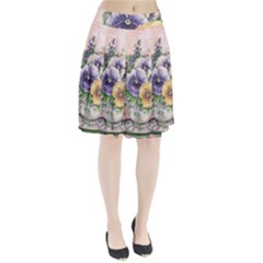 Lowers Pansy Pleated Skirt by vintage2030