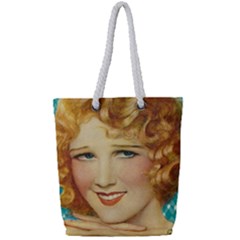 Vintage 1353217 960 720 Full Print Rope Handle Tote (small) by vintage2030