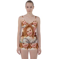 Girls 1827219 1920 Tie Front Two Piece Tankini by vintage2030