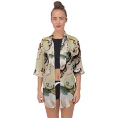 Lady 1650603 1920 Open Front Chiffon Kimono by vintage2030