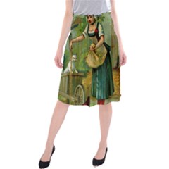 Postcard 1348470 1920 Midi Beach Skirt by vintage2030