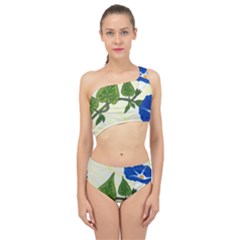 Morning Glory Spliced Up Two Piece Swimsuit by lwdstudio