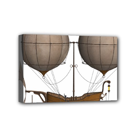 Air Ship 1300078 1280 Mini Canvas 6  X 4  (stretched) by vintage2030