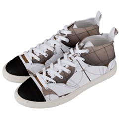 Air Ship 1300078 1280 Men s Mid-top Canvas Sneakers by vintage2030