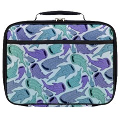 Whale Sharks Full Print Lunch Bag by mbendigo