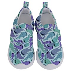 Whale Sharks Velcro Strap Shoes by mbendigo