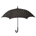 Rattan Wood Background Pattern Hook Handle Umbrellas (Medium) View3