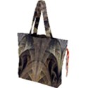 Fractal Art Graphic Design Image Drawstring Tote Bag View1