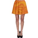 Pop Orange Skater Skirt View1