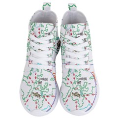 Atw Clr 2 Atw Pro Women s Lightweight High Top Sneakers by RWTFSWIMWEAR