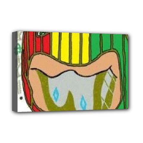 Theconnect Deluxe Canvas 18  X 12  (stretched) by RWTFSWIMWEAR