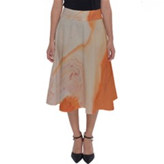 Fire Fall Perfect Length Midi Skirt by WILLBIRDWELL