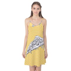 Pop Art Pizza Camis Nightgown by Valentinaart