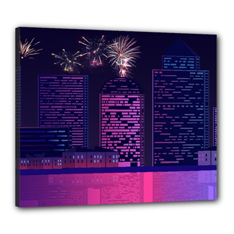 Architecture Home Skyscraper Canvas 24  X 20  (stretched) by Nexatart