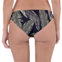 Jungle Leaves Tropical Pattern Reversible Hipster Bikini Bottoms View2