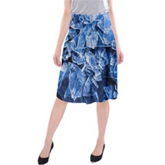 Cold Ice Midi Beach Skirt by FunnyCow
