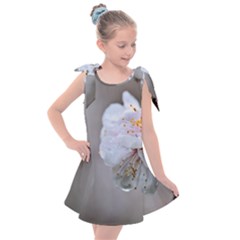 Rainy Day Of Hanami Season Kids  Tie Up Tunic Dress by FunnyCow