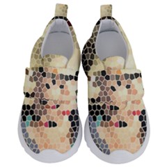 Stained Glass Girl Velcro Strap Shoes by snowwhitegirl