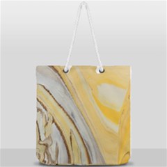 Yellow Jungle Full Print Rope Handle Tote (large) by WILLBIRDWELL