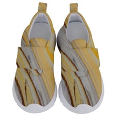 Yellow Jungle Velcro Strap Shoes by WILLBIRDWELL
