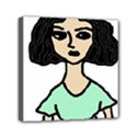 Angry Girl Mini Canvas 6  x 6  (Stretched) View1