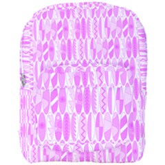 Bright Pink Colored Waikiki Surfboards  Full Print Backpack by PodArtist
