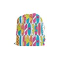 Mini Rainbow Colored Waikiki Surfboards  Drawstring Pouch (Medium) View1