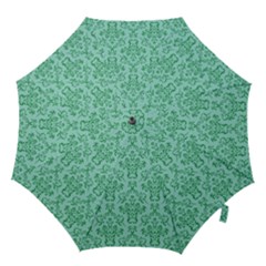 Victorian Teal Ornamental Hook Handle Umbrellas (large) by snowwhitegirl