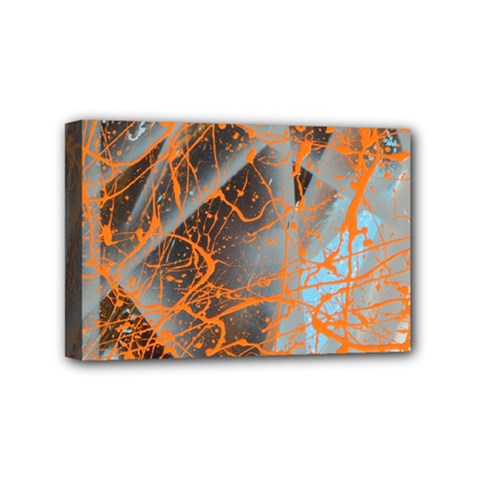 String Theory Mini Canvas 6  X 4  (stretched) by WILLBIRDWELL