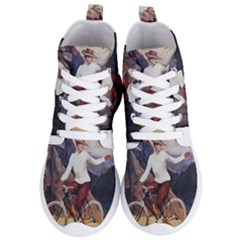 Bicycle 1763235 1280 Women s Lightweight High Top Sneakers by vintage2030
