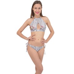 Background 1770129 1920 Cross Front Halter Bikini Set by vintage2030