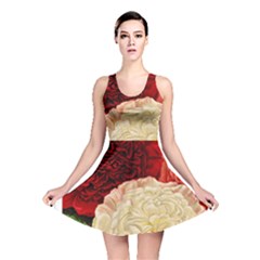 Flowers 1776584 1920 Reversible Skater Dress by vintage2030